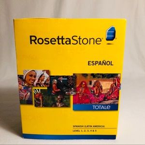 NIB Rosetta Stone Spanish Language Levels 1-5